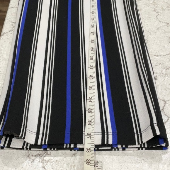 EST 1946 size S multi-color vertical stripes wide leg pants  with elastic waist - Picture 6 of 11